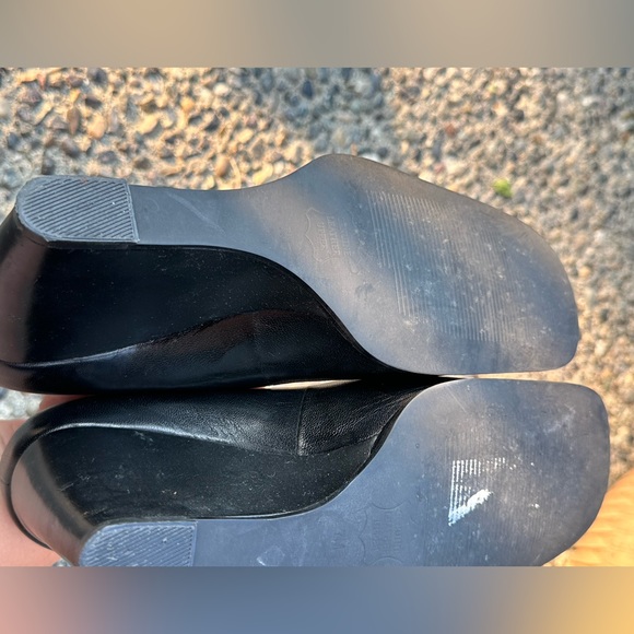 Nygsrd Collection Mary Jane style wedge, black, size 7 - Picture 5 of 5